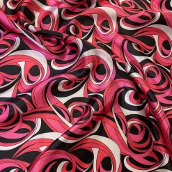 Abstract (Pucci) Table Linen in Fuchsia