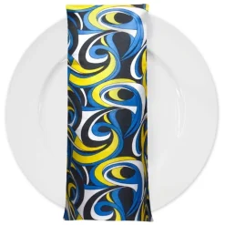 Abstract (Pucci) Table Napkin in Corny