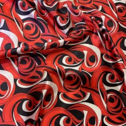 Abstract (Pucci) Table Runner in Reds