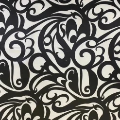 Abstract (Pucci) Table Runner in Black and White
