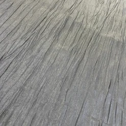 Accordion Taffeta Table Linen in Charcoal