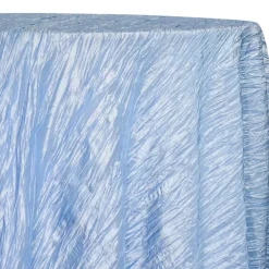Accordion Taffeta Table Linen in Blue