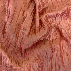 Accordion Taffeta Table Linen in Coral