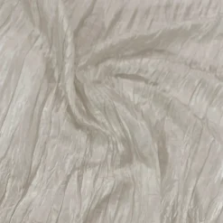 Accordion Taffeta Table Napkin in Cream