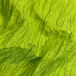Accordion Taffeta Table Napkin in Lime