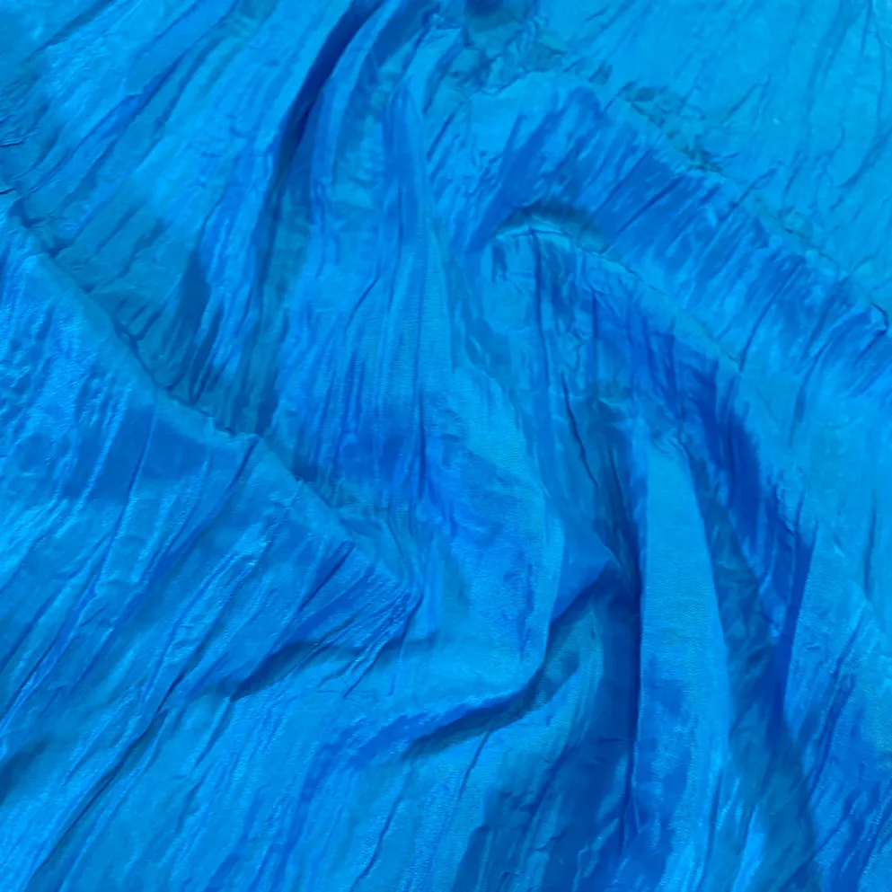 Accordion Taffeta Table Napkin in Turquoise 112