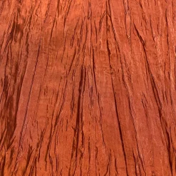Accordion Taffeta Table Runner in Rust