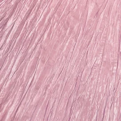 Accordion Taffeta Table Runner in Pink