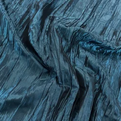 Accordion Taffeta Table Runner in Peacock