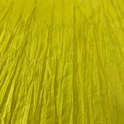 Accordion Taffeta Table Runner in Yellow