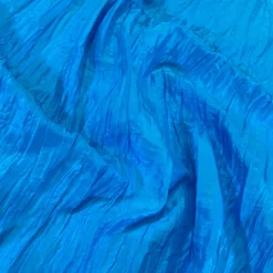 Accordion Taffeta Table Runner in Turquoise 112