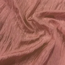 Accordion Taffeta Table Runner in Salmon