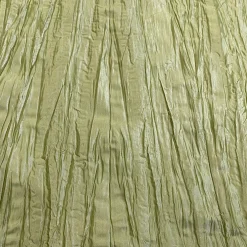 Accordion Taffeta Table Runner in Olive