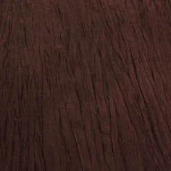 Accordion Taffeta Table Runner in Light Brown