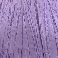 Accordion Taffeta Table Runner in Lavender