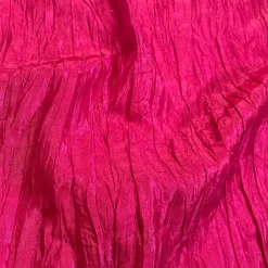 Accordion Taffeta Table Runner in Fuchsia