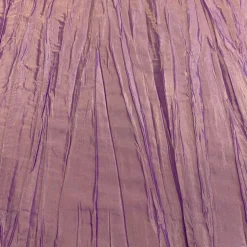 Accordion Taffeta Table Runner in Mauve