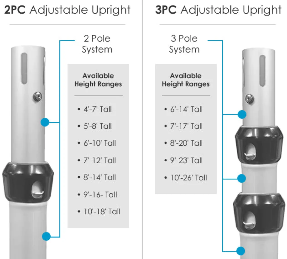 Adjustable Upright