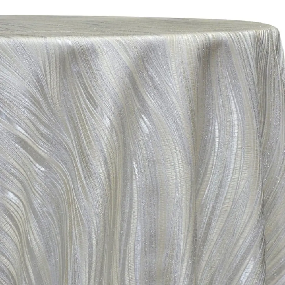 Allure Jacquard Table Linen in Ivory