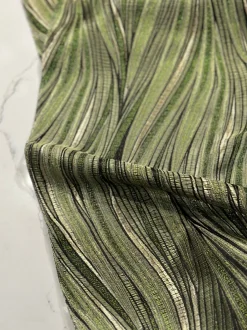Allure Jacquard Table Linen in Green