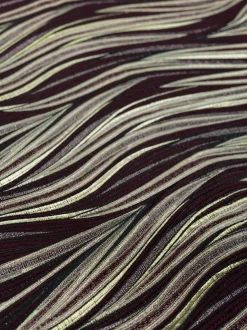 Allure Jacquard Table Linen in Burgundy