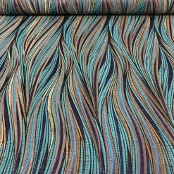 Allure Jacquard Table Napkin in Blue