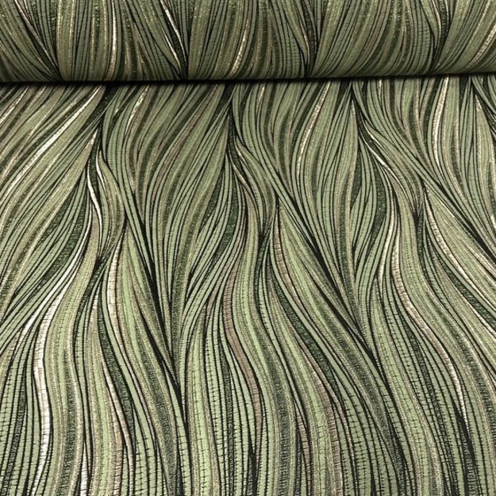 Allure Jacquard Table Napkin in Green