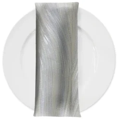 Allure Jacquard Table Napkin in Ivory