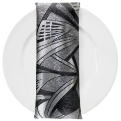 Allure Jacquard Table Napkin in Ritz