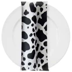 Animal Print Table Napkin in Cow