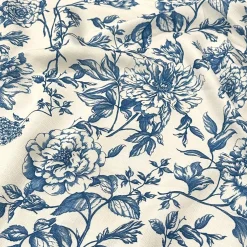 Artistry Bloom (Slub Print) Table Linen in Royal