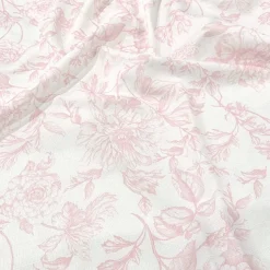 Artistry Bloom (Slub Print) Table Runner in Dusty Rose