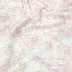 Artistry Bloom (Slub Print) Table Runner in Dusty Rose