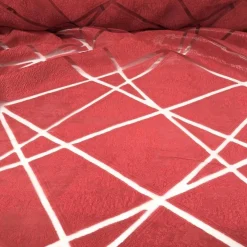 Atlas Sheer Table Runner in Red