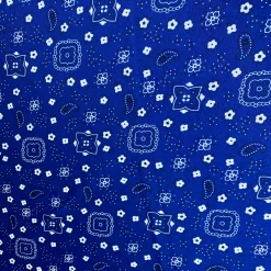 Bandana (Poly Print) Table Napkin in Royal