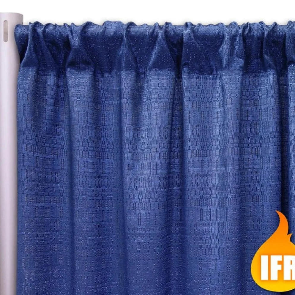 Banjo (Fire Retardant) Drape Panels (48" Wide) / 8 Colors