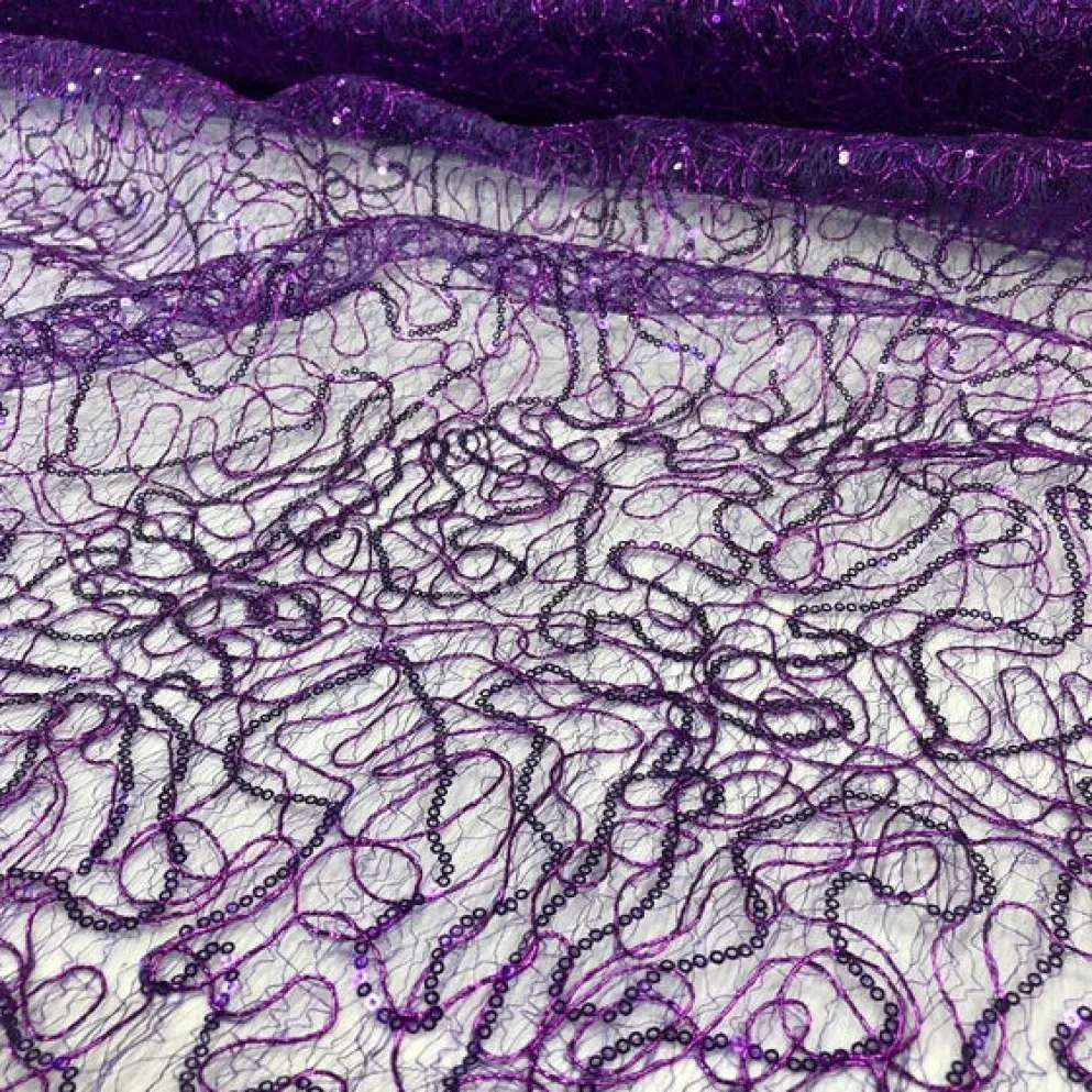 Bedazzle Table Linen in Purple