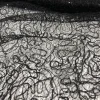 Bedazzle (w/ Poly Lining) Table Napkin in Black