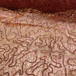 Bedazzle (w/ Poly Lining) Table Napkin in Red Gold