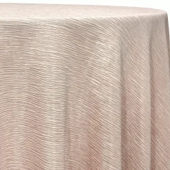 Bella Crepe Table Linen in Blush