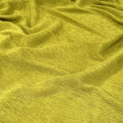 Bella Crepe Table Linen in Chartreuse