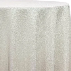 Bella Crepe Table Linen in Ivory