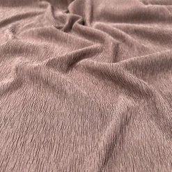 Bella Crepe Table Linen in Mauve