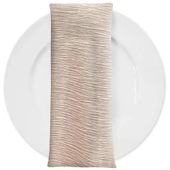 Bella Crepe Table Napkin in Blush