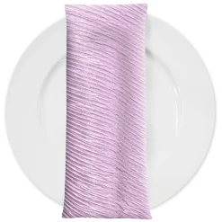 Bella Crepe Table Napkin in Lavender