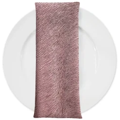 Bella Crepe Table Napkin in Mauve