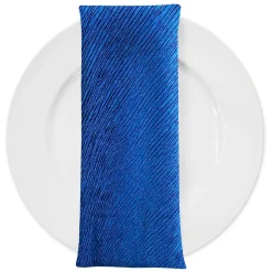 Bella Crepe Table Napkin in Royal