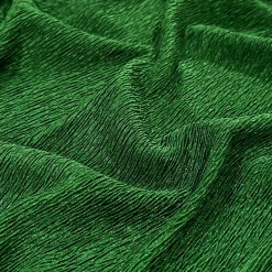Bella Crepe Table Runner in Hunter Green