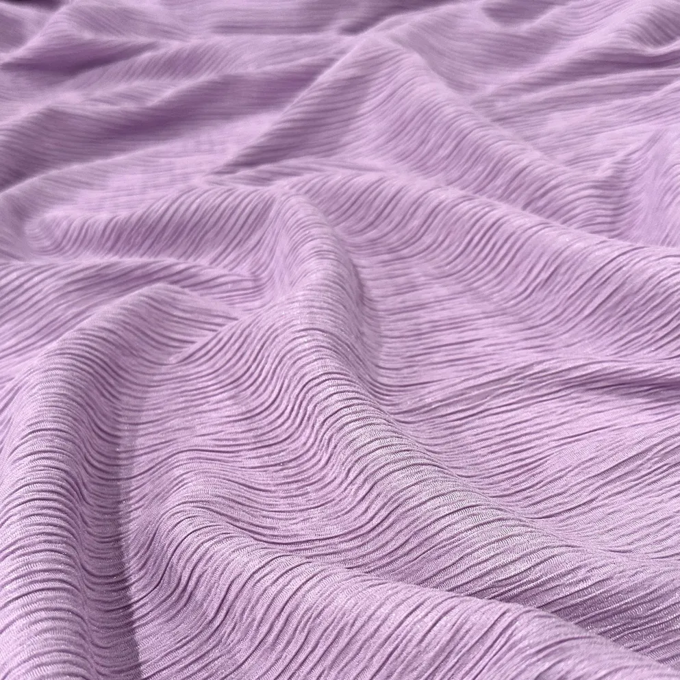 Bella Crepe Table Runner in Lavender