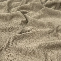 Bella Crepe Table Runner in Taupe